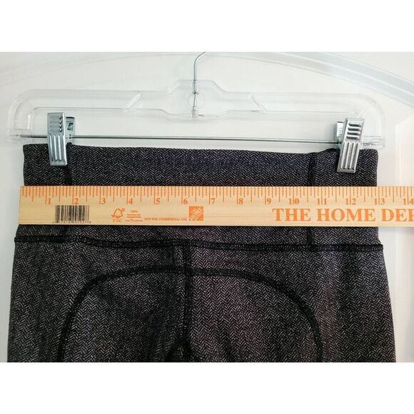 Lululemon Women’s Gray Gather & Grow Crop Leggings Dark Gray 4 - Picture 5 of 9